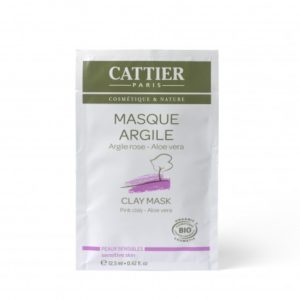 masque unidose argile rose cattier