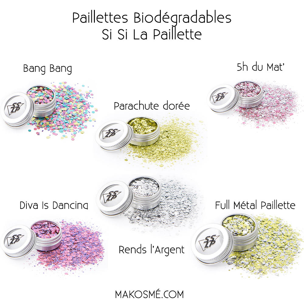 Paillettes biodégradables - Accessoires