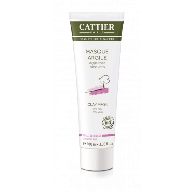 Masque à l'Argile Rose - Cattier