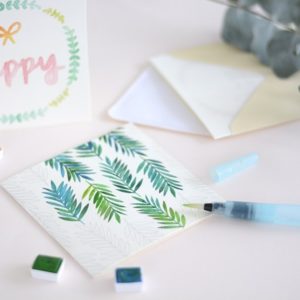 kit Mes Cartes à l’Aquarelle - La Petite Epicierie