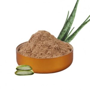 Poudre d'aloe-vera-biologique-aloe