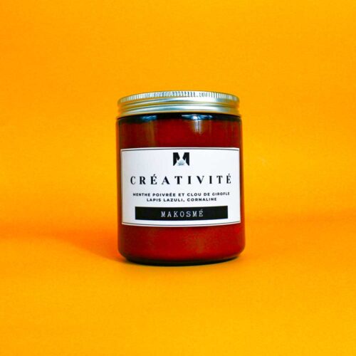 Bougie Précieuse Créativité par Makosmé