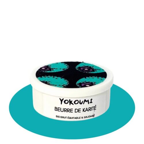 Baume de Beurre de Karité Brut, 15ml, YOKOUMI